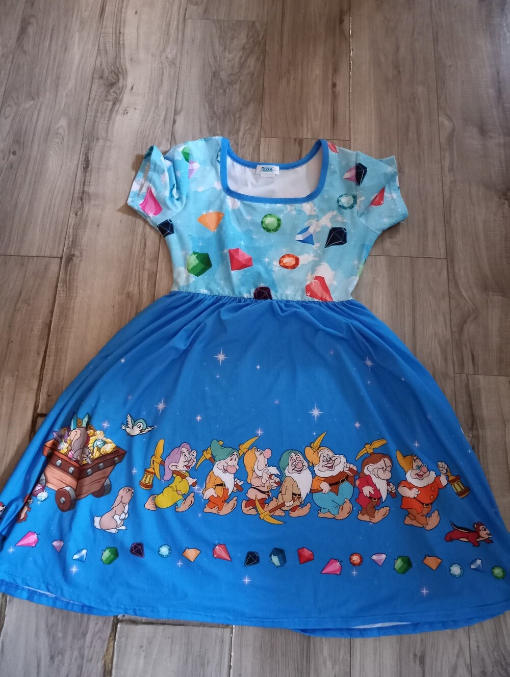 Snow White and Seven Dwarfs Ladies Dress M
